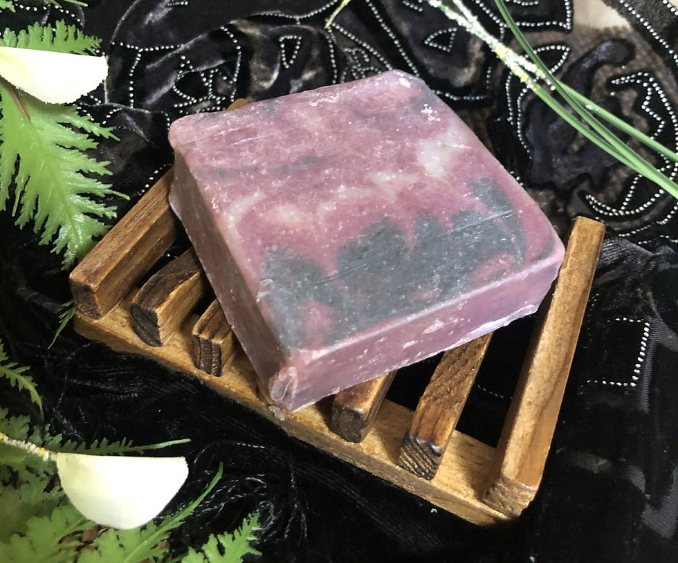 Thumbnail: Black Raspberry Tallow Soap w/ Goat's Milk