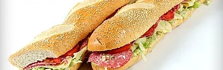 Pão de Metro Salame