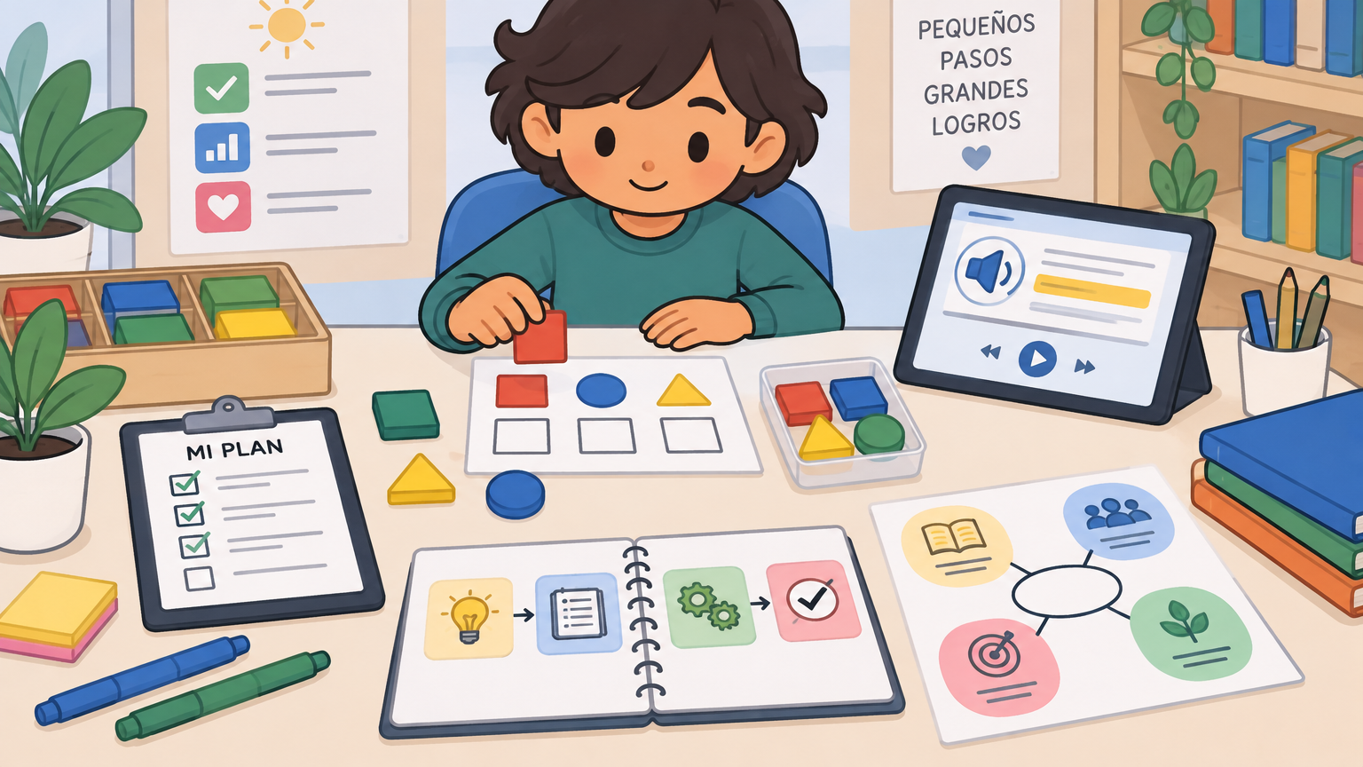 Materiales manipulativos y recursos tecnológicos de apoyo para alumnos con dificultades de aprendizaje
