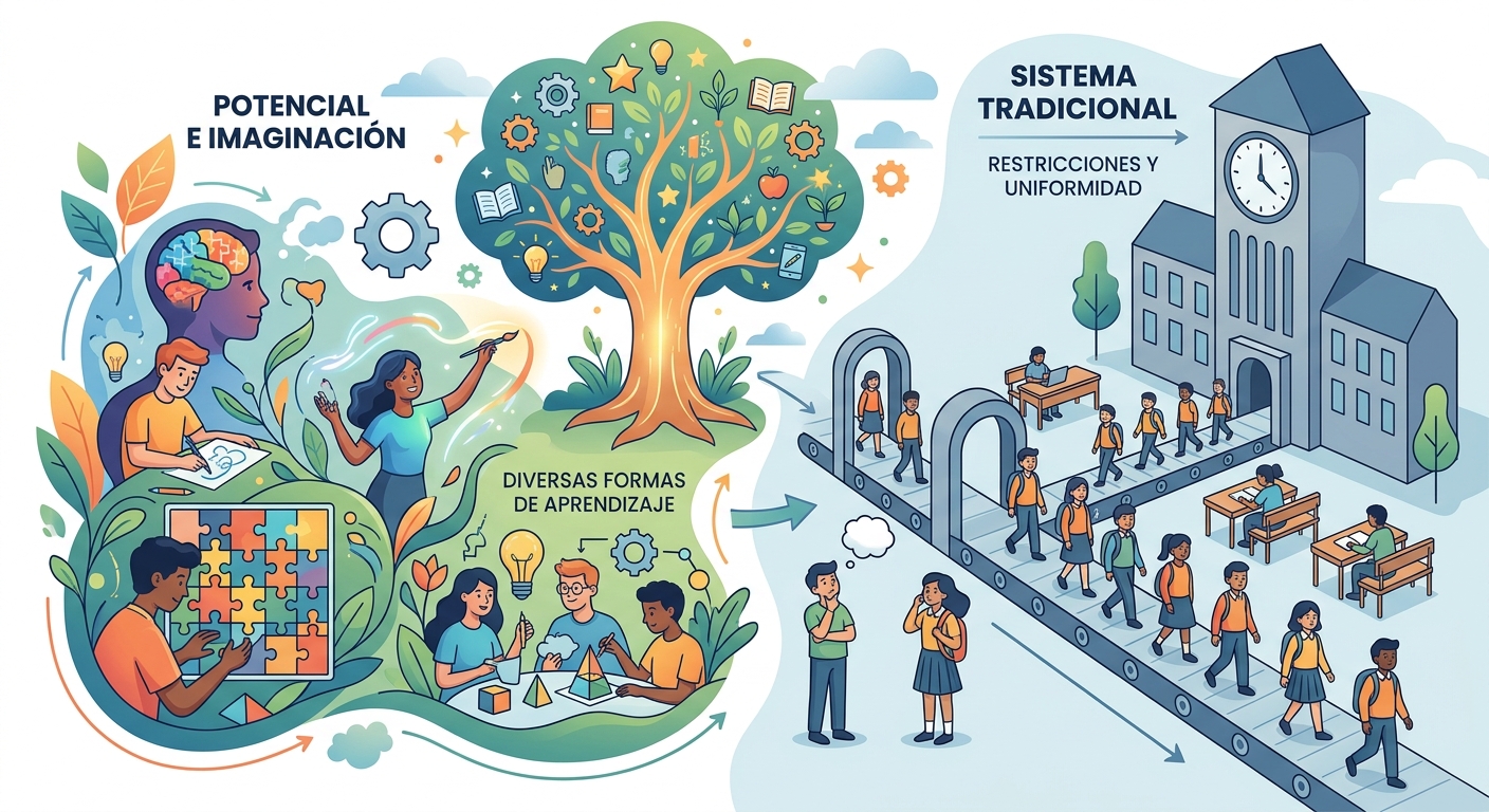 Inteligencia No Garantiza el Éxito: ¿Por Qué Alumnos Brillantes Fracasan en la Escuela?