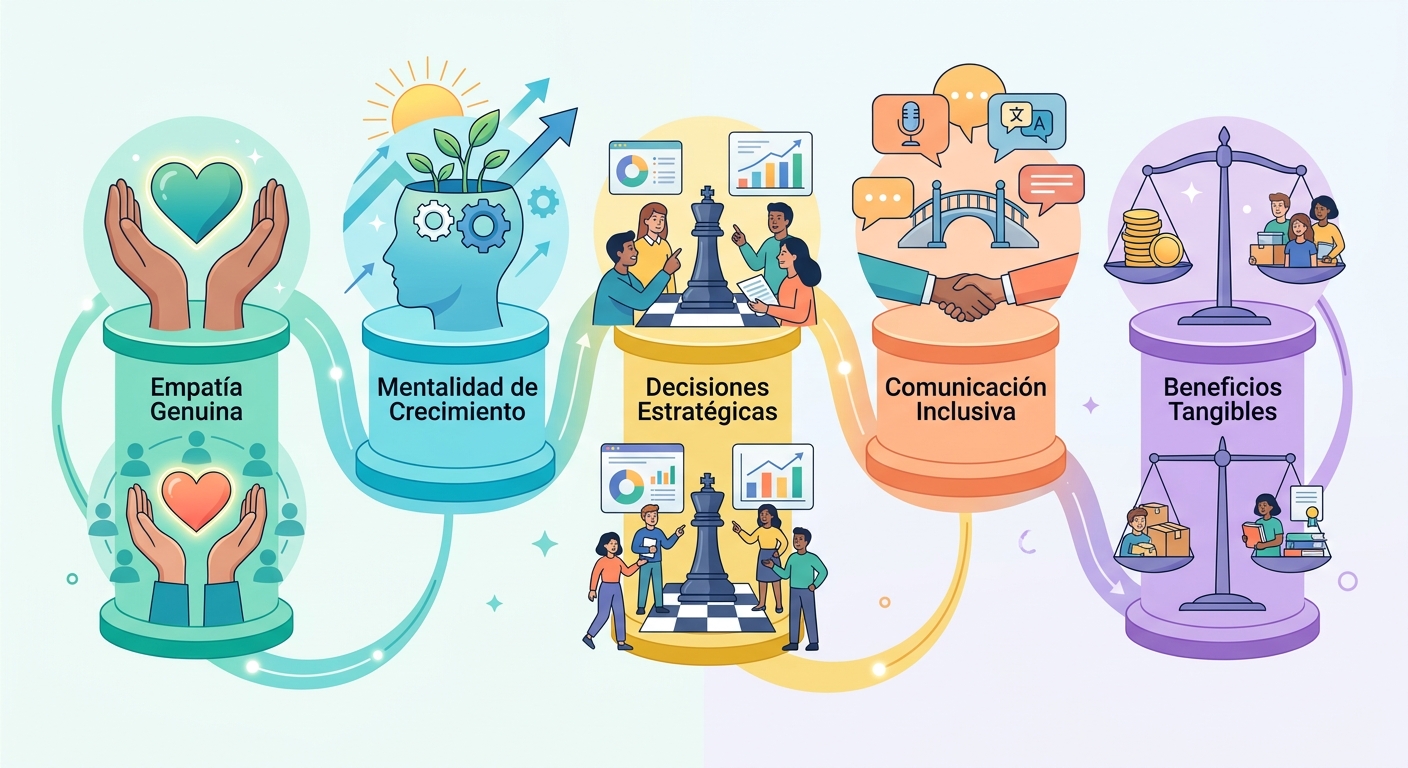 Liderazgo Inclusivo y Neurodiversidad: Qué Marca la Diferencia en Directores Escolares - ilustración