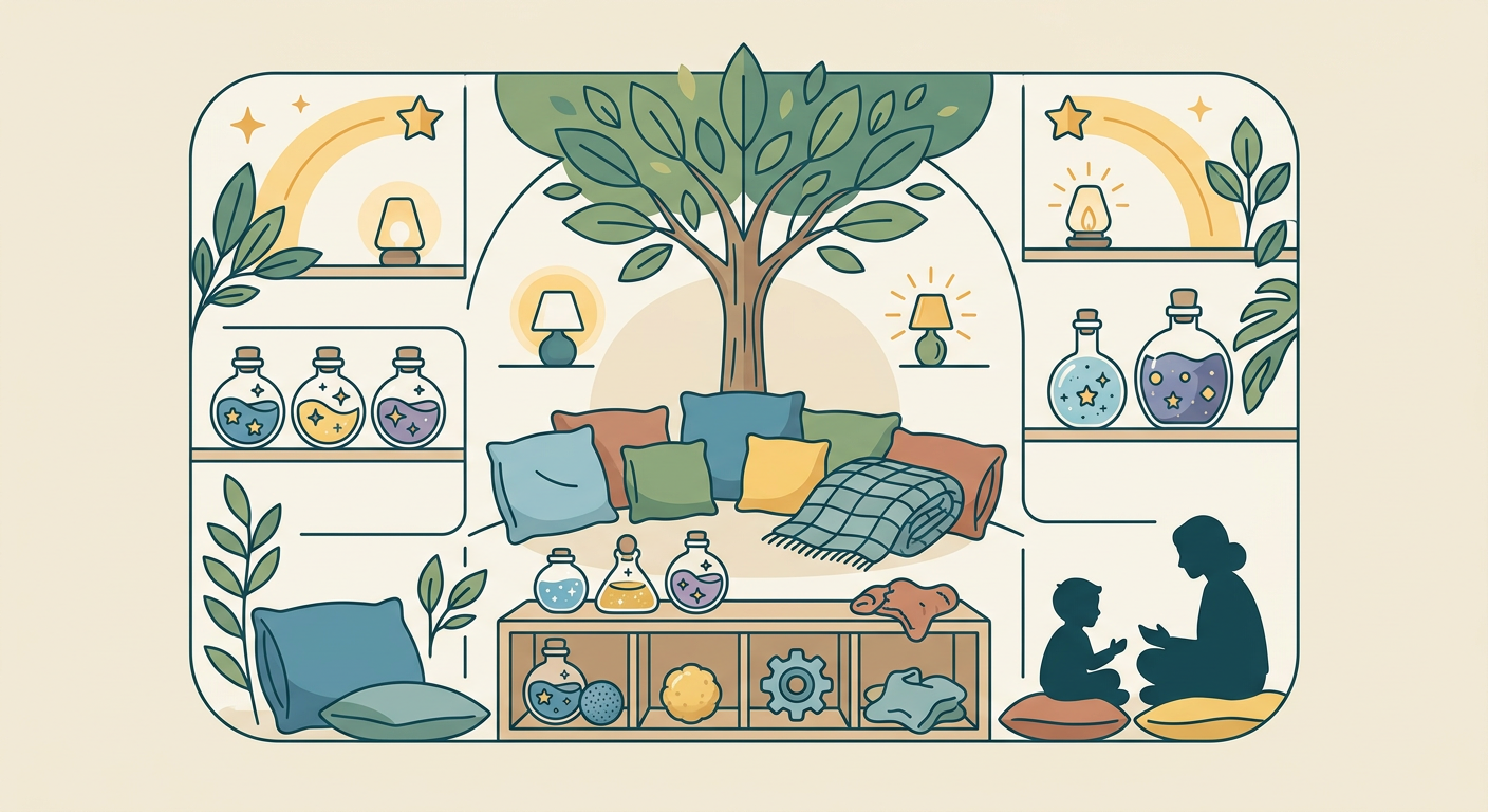 Soluciones sensoriales prácticas para el aula: guía para docentes (Parte 2) - ilustración