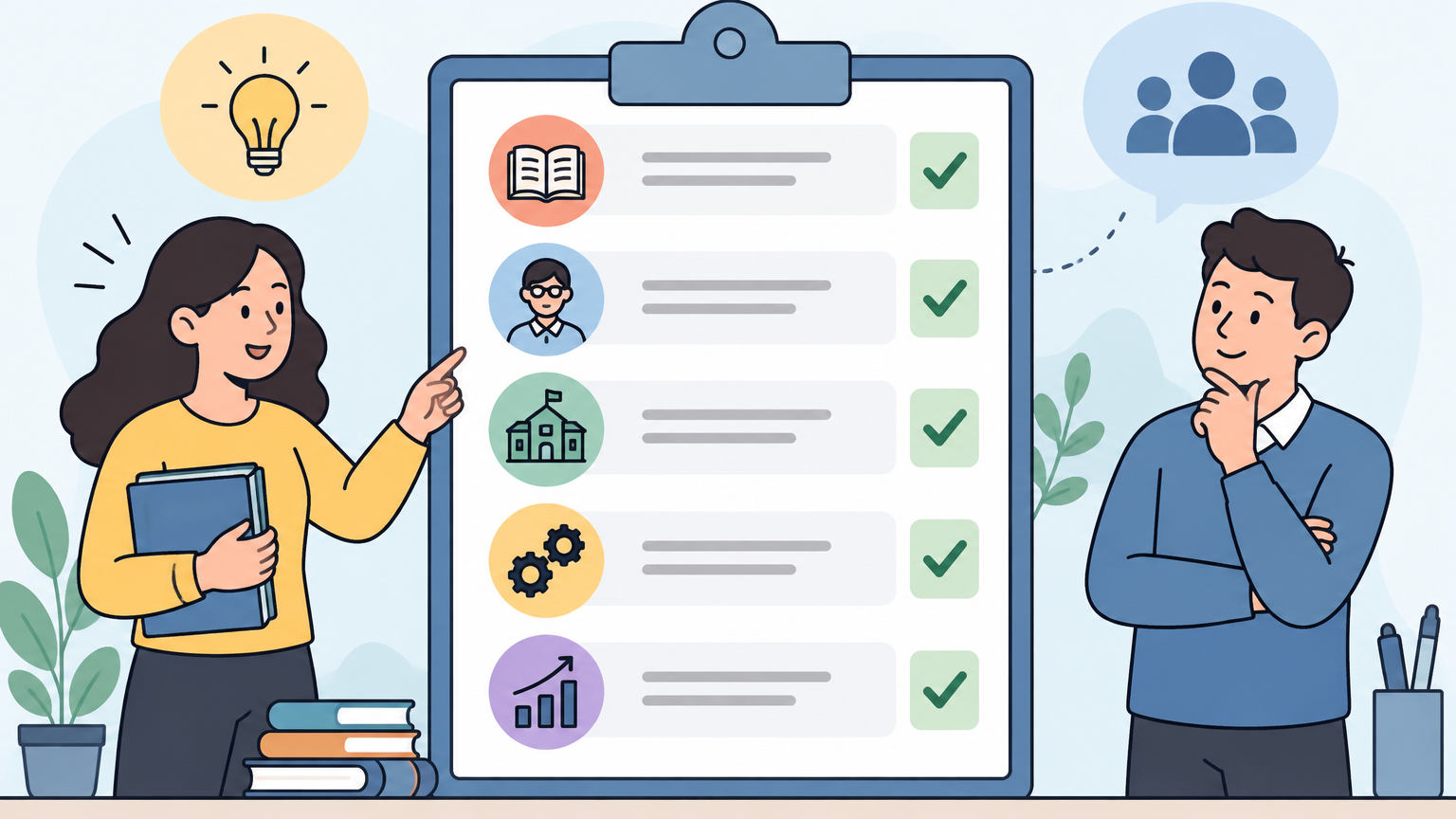Checklist con criterios para elegir una formación en neurodiversidad en centros educativos