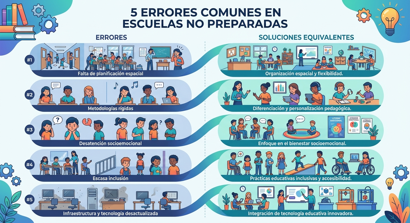 El Coste Invisible de una Escuela No Preparada para la Neurodiversidad: Impacto en Alumnos y Familias - ilustración