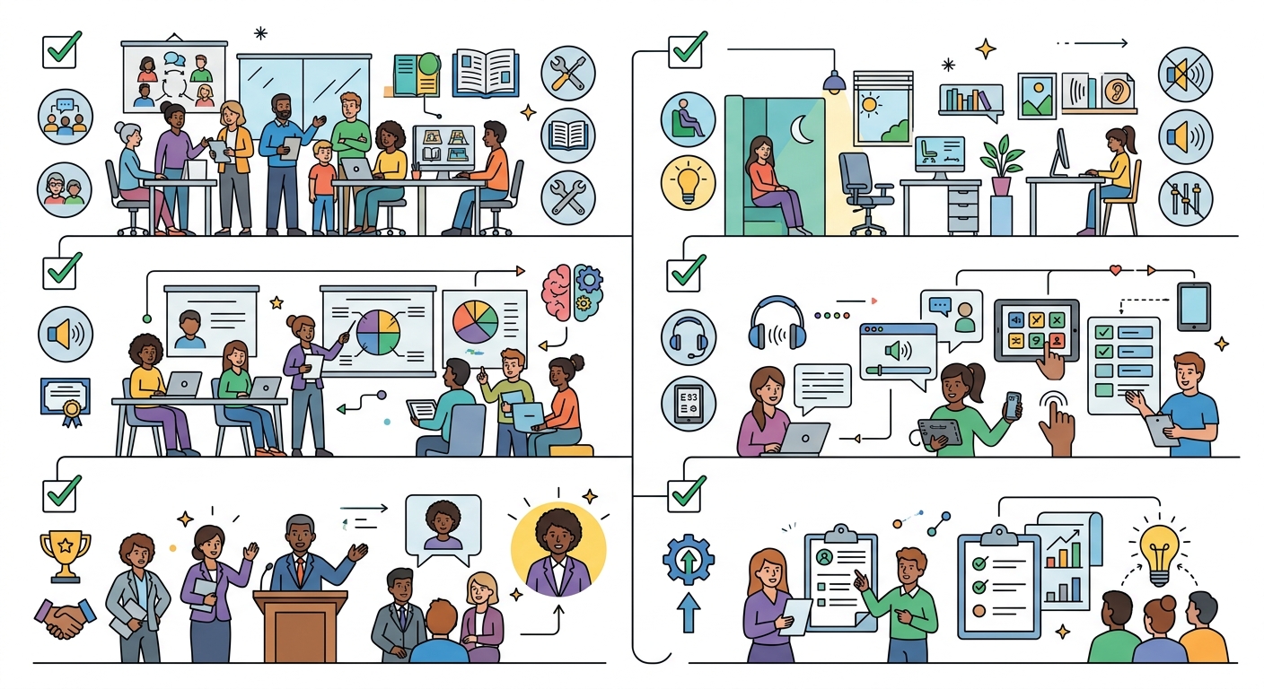 Certificación Sello Neurodiversidad: preguntas frecuentes y guía del proceso - ilustración