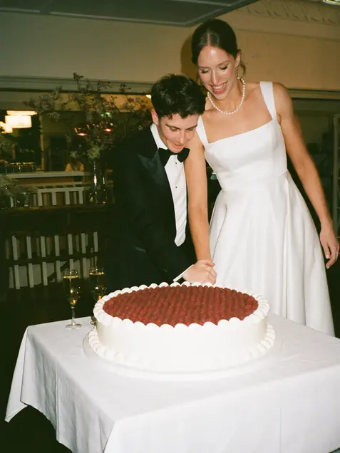 Raspberry wedding cake sydney. Burnt Orange Mosman, sydney.