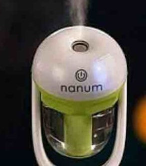 الصورة المصغرة: مرطب ومعطر ومنقي هواء للسيارة اخضر فاتح من نبع الدلال