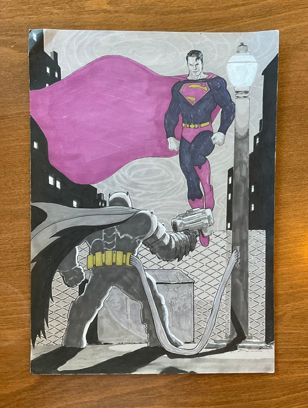 Batman v Superman - Uğur Gürtekin Çizim