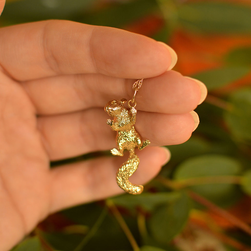 Thumbnail: Climbing Squirrel Pendant