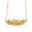 Thumbnail: Solid Gold Rabbits in a Strawberry Patch Necklace