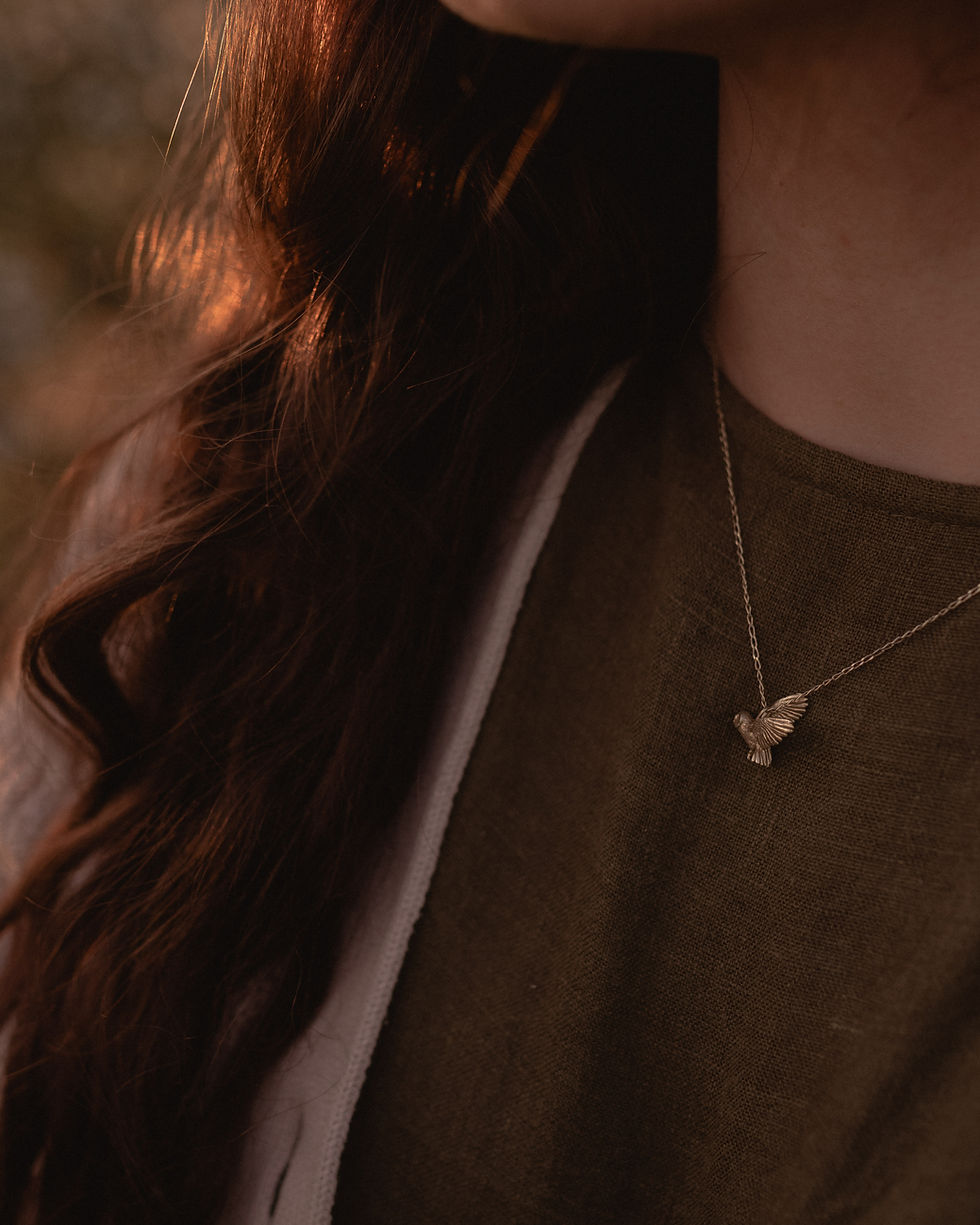 Thumbnail: Flying Owl Pendant