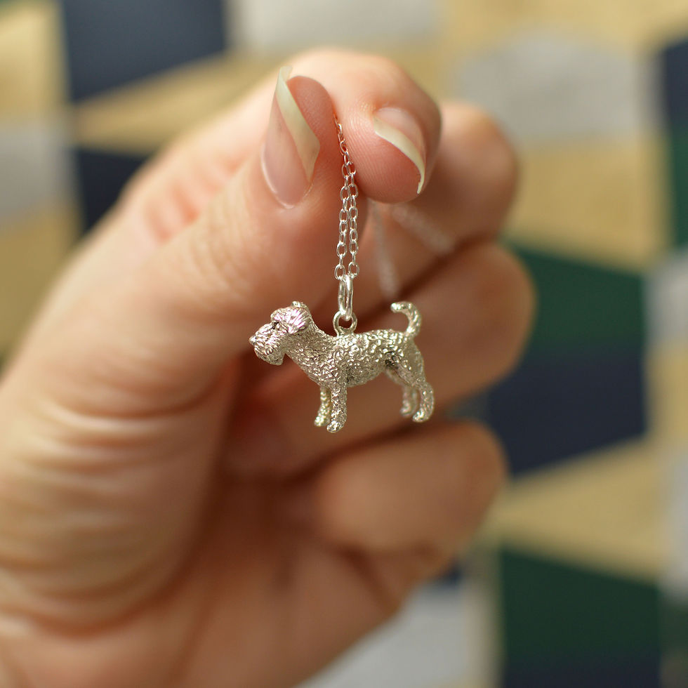 Thumbnail: Welsh Terrier Dog Pendant