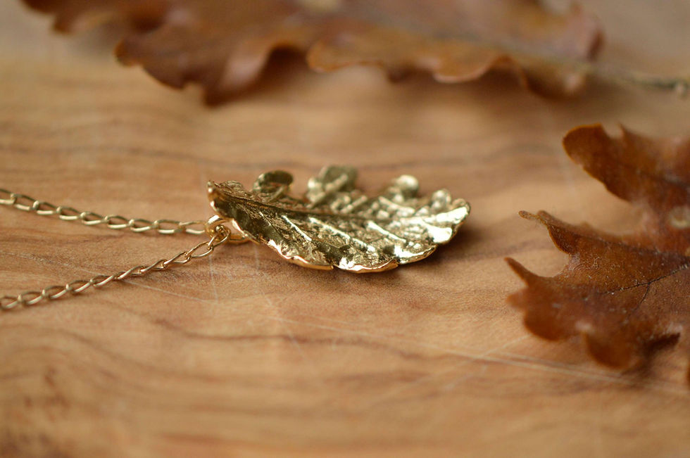 Thumbnail: Oak Leaf Pendant