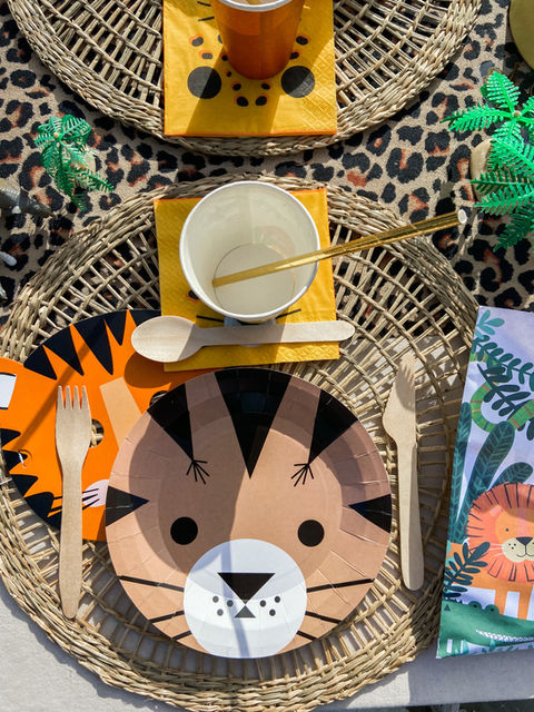 Anniversaire Ishay Safari_Décoration table enfants Safari_Rosea Plena Events.JPG