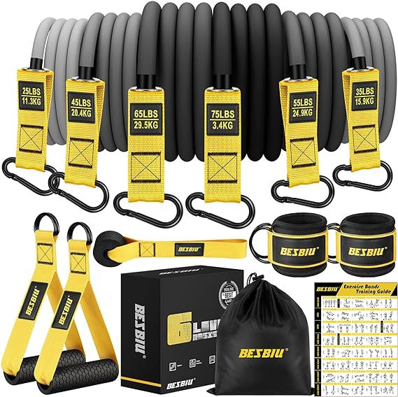 a set of resistance bands
