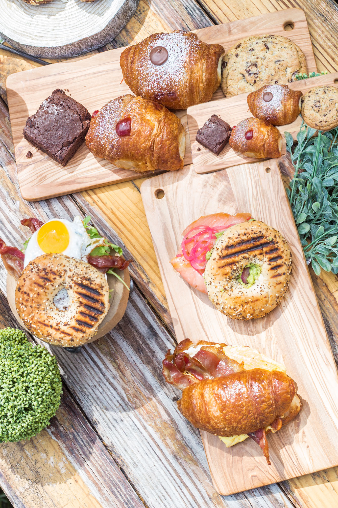 Arranged Food and Objects