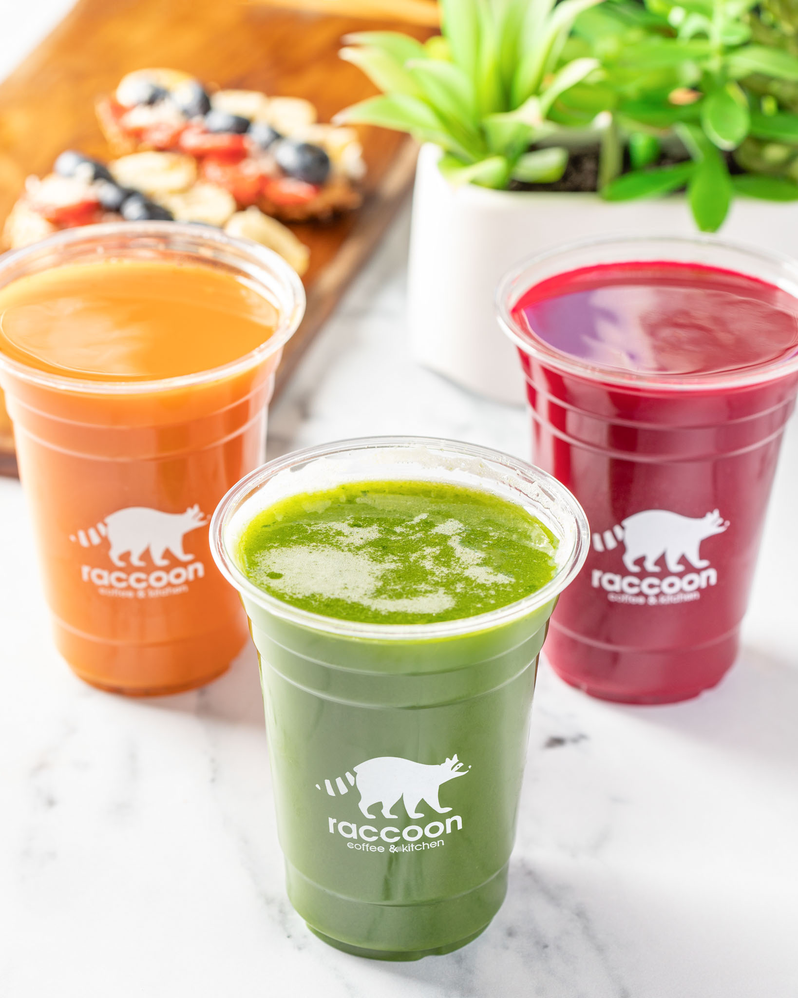 Arranged Food and Objects