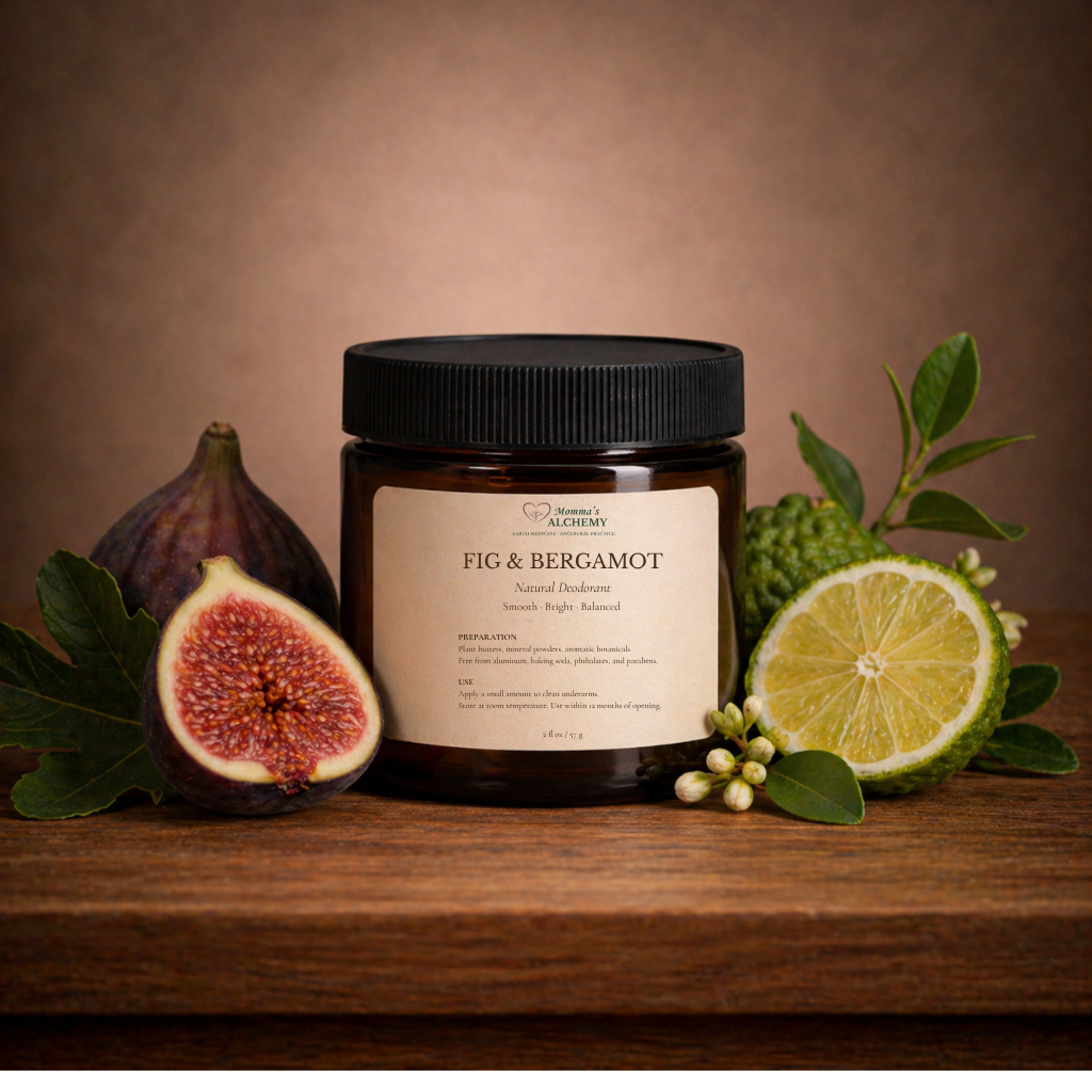 Natural Deodorant — Fig & Bergamot
