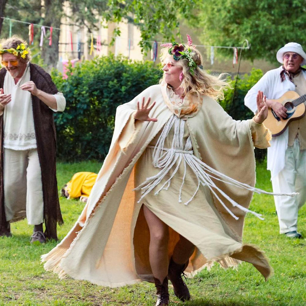 TITANIA IN A MIDSUMMER NIGHT_S DREAM at SHAKESPEARE IN THE RUINS (with Arne MacPherson and