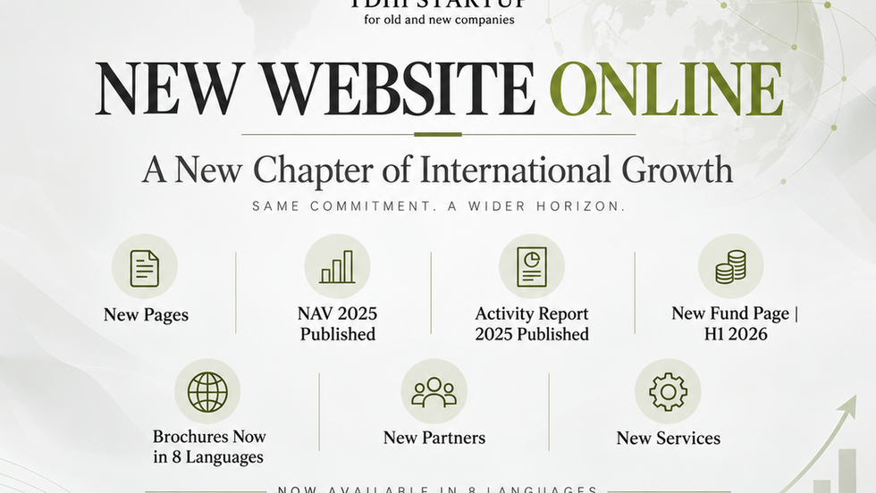 TDHI STARTUP – A NEW CHAPTER OF INTERNATIONAL GROWTH!