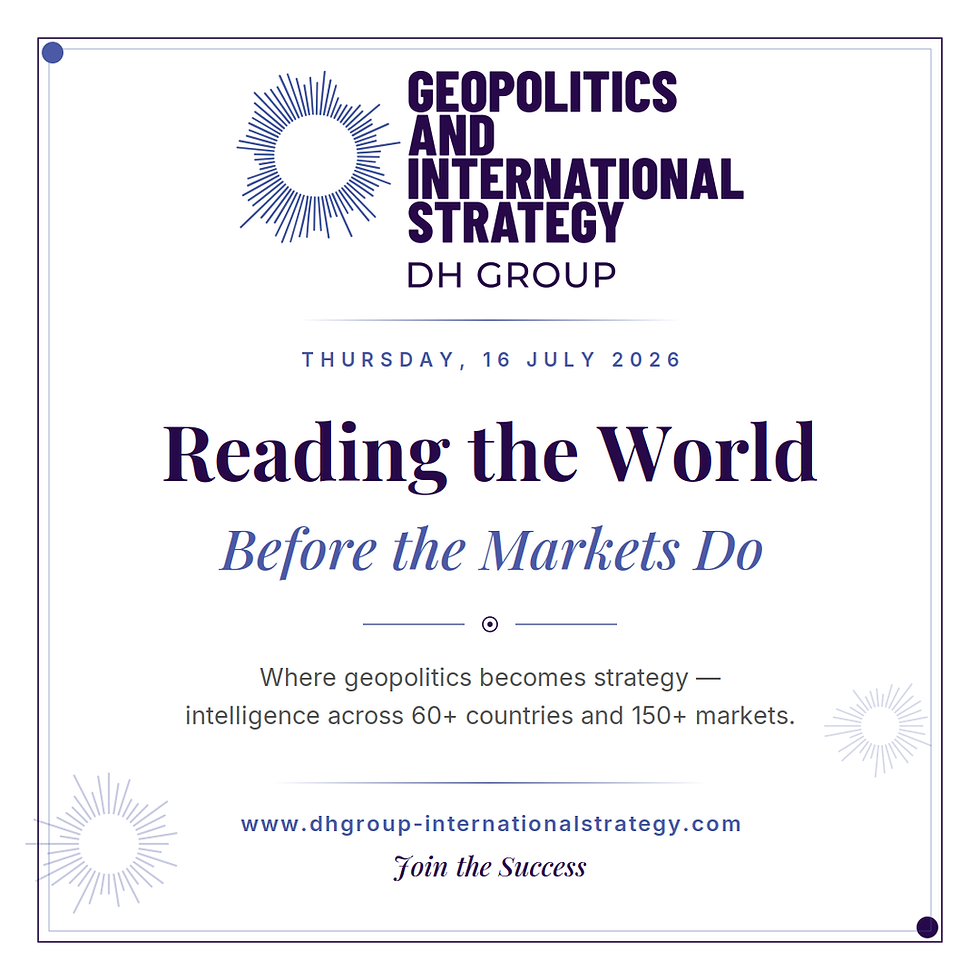 DH GROUP Geopolitics