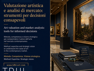 Valutazione artistica e analisi di mercato: strumenti per decisioni consapevoli                    Art valuation and market analysis: tools for informed decisions