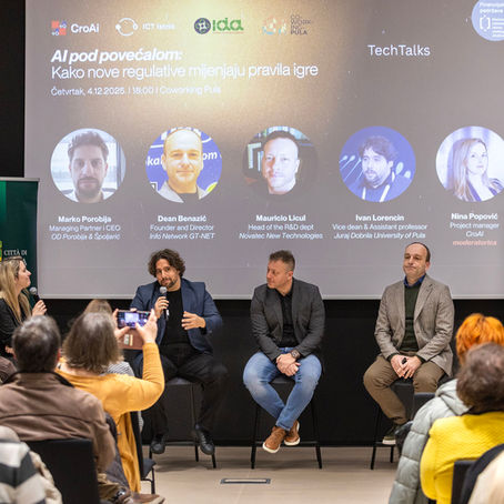 CroAI održao meetup u Puli posvećen AI regulativi