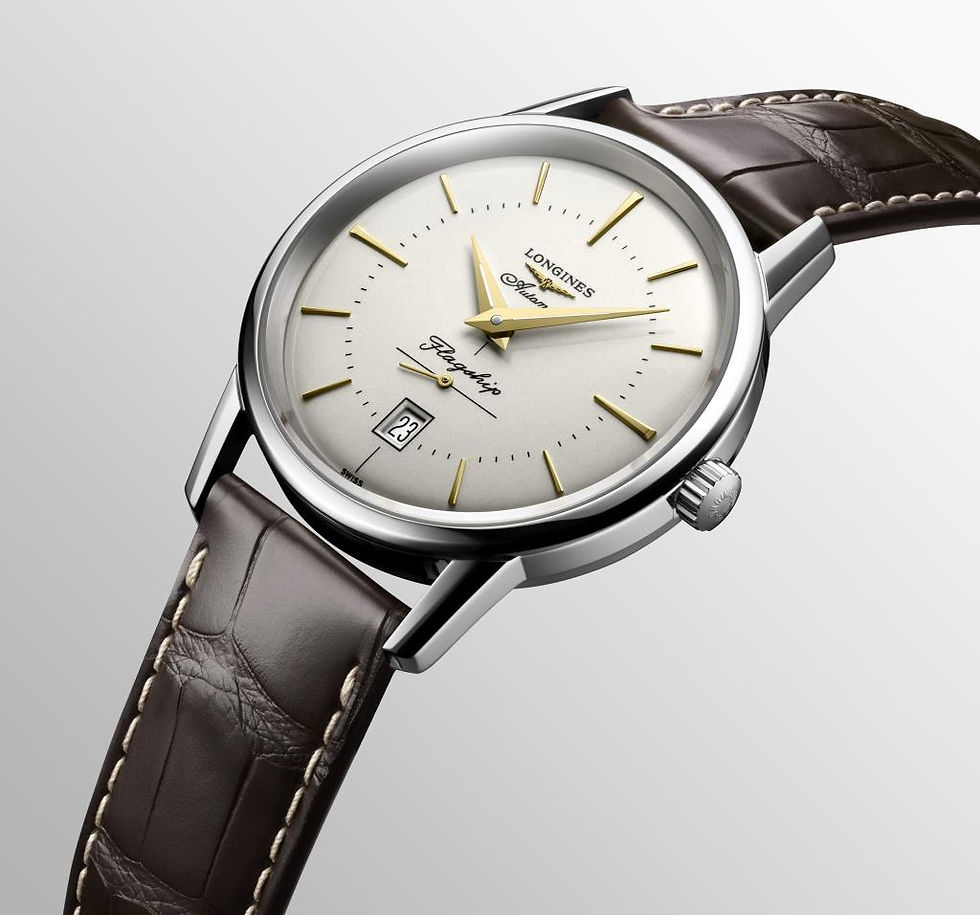 Orologio Longines in acciaio, classico