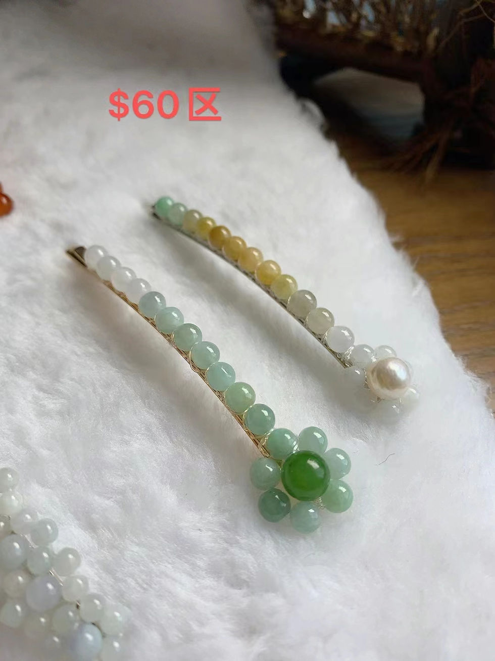 Thumbnail: 【新货】手工绕线发夹上新！