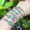 Thumbnail: 翡翠冰绿平安扣手绳