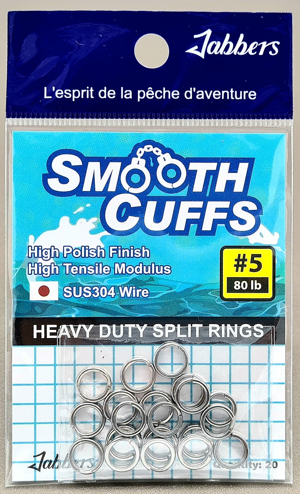 Thumbnail: Jabbers Smooth Cuffs Split Rings