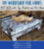 Pet Bed with Toy Pockets INVITATION