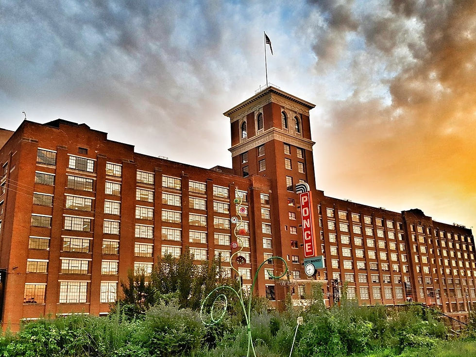 Ponce City Market, Atlanta — building exterior, no people as subject