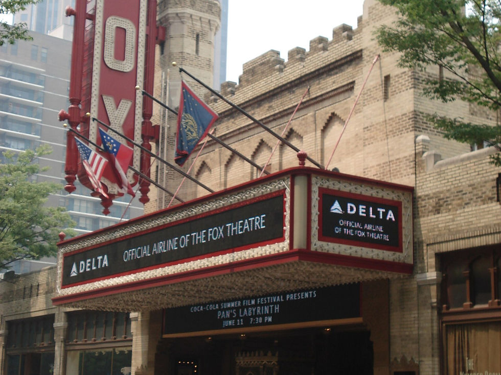 Fox Theatre, Atlanta — building exterior, no people as subject