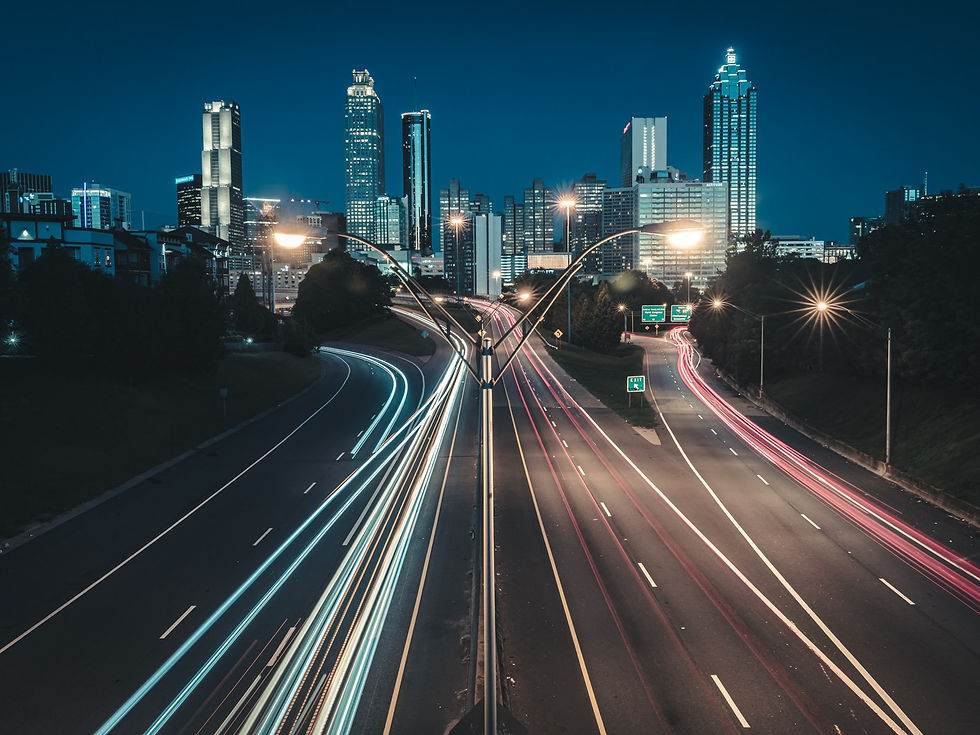 Atlanta skyline, Georgia — buildings and sky, no people as subject