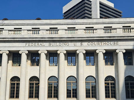 Hugo S. Black Federal Courthouse, downtown Birmingham AL, no people as subject