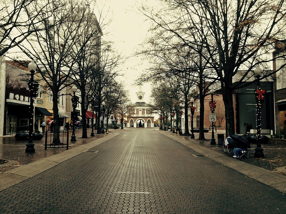 Market House from Hay Street, downtown Fayetteville NC, no people as subject