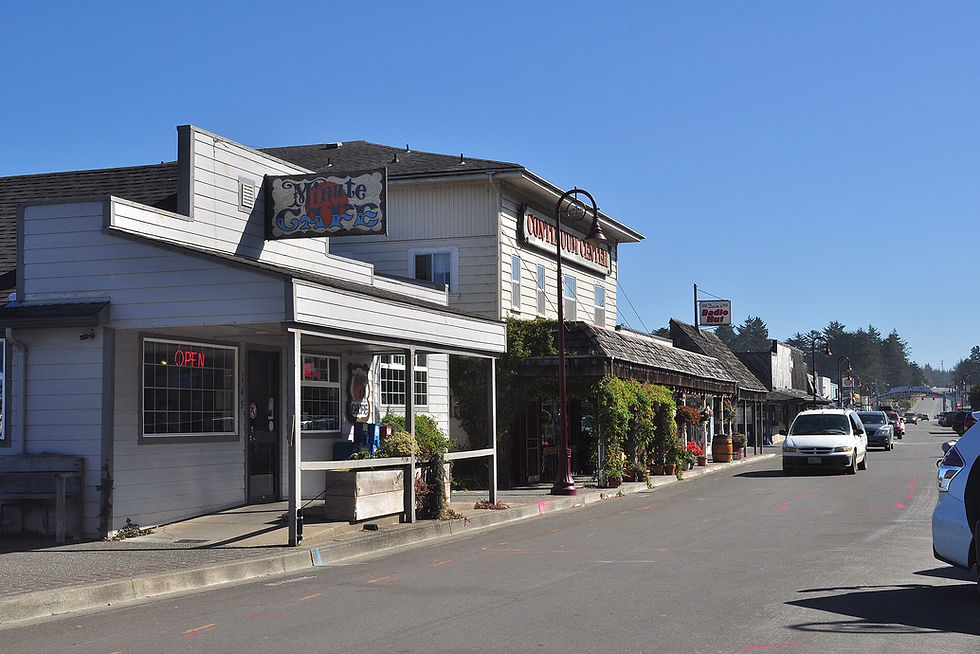 Bandon, Oregon - Second Street 01, Bandon Oregon photograph