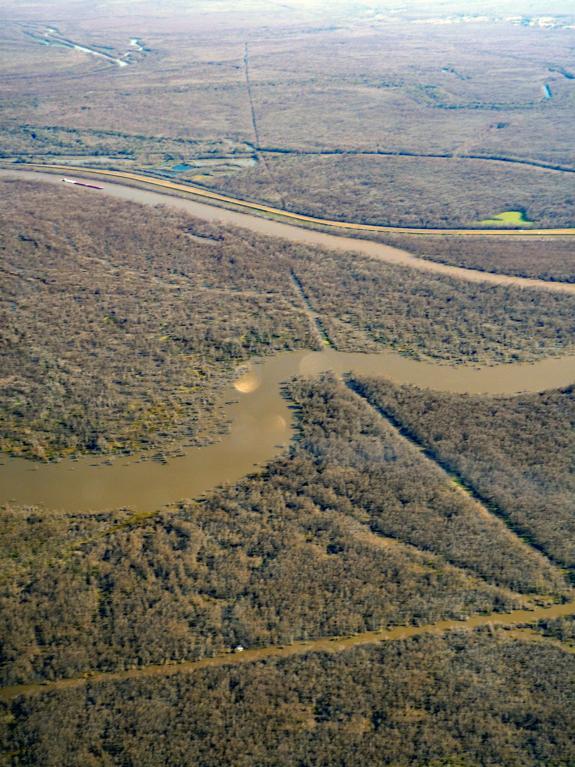 Atchafalaya Basin Louisiana swamp, empty of people