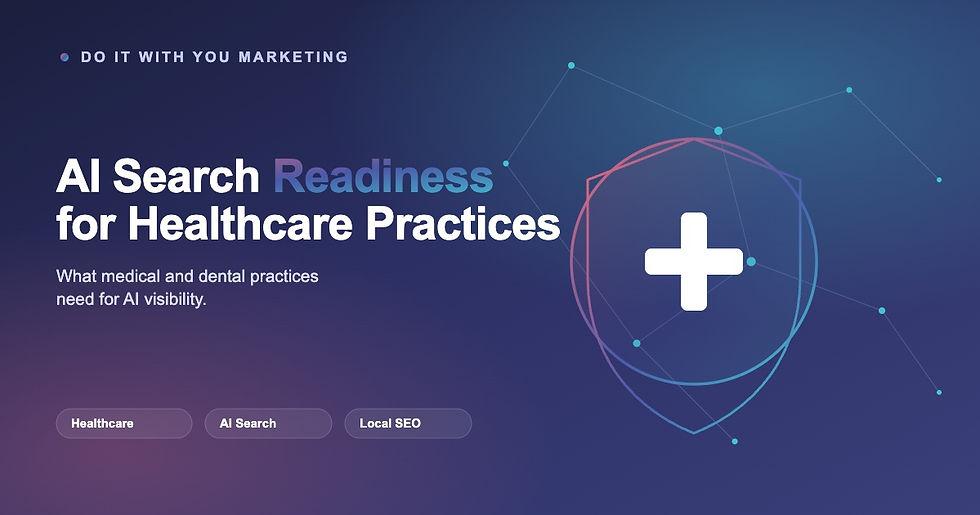 AI Search Readiness for Healthcare Practices graphic