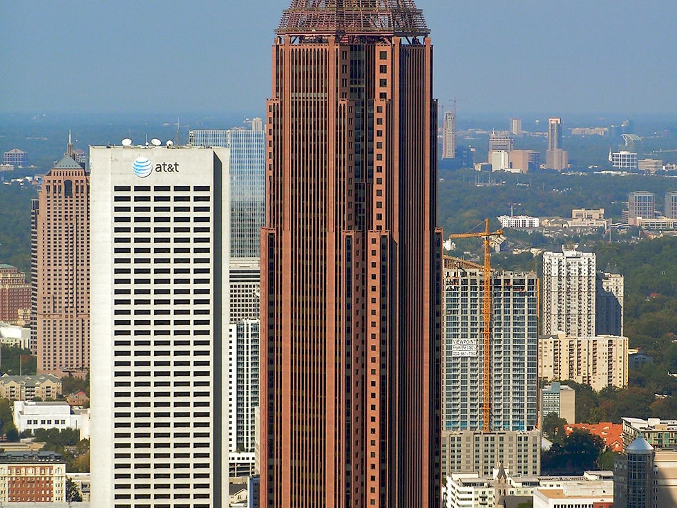 Bank of America Plaza, Atlanta — tower exterior, no people as subject
