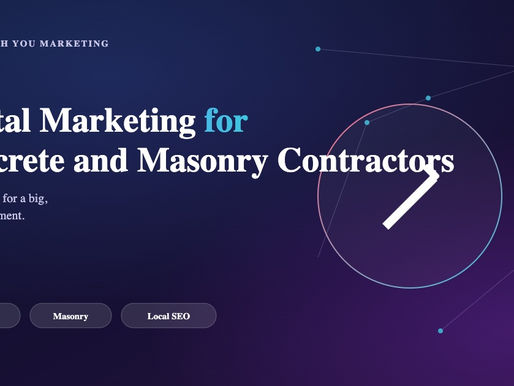 Digital Marketing for Concrete and Masonry Contractors