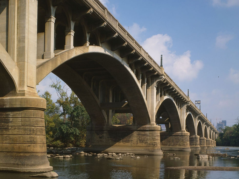 Gervais Street Bridge spanning the Congaree River, Columbia, SC