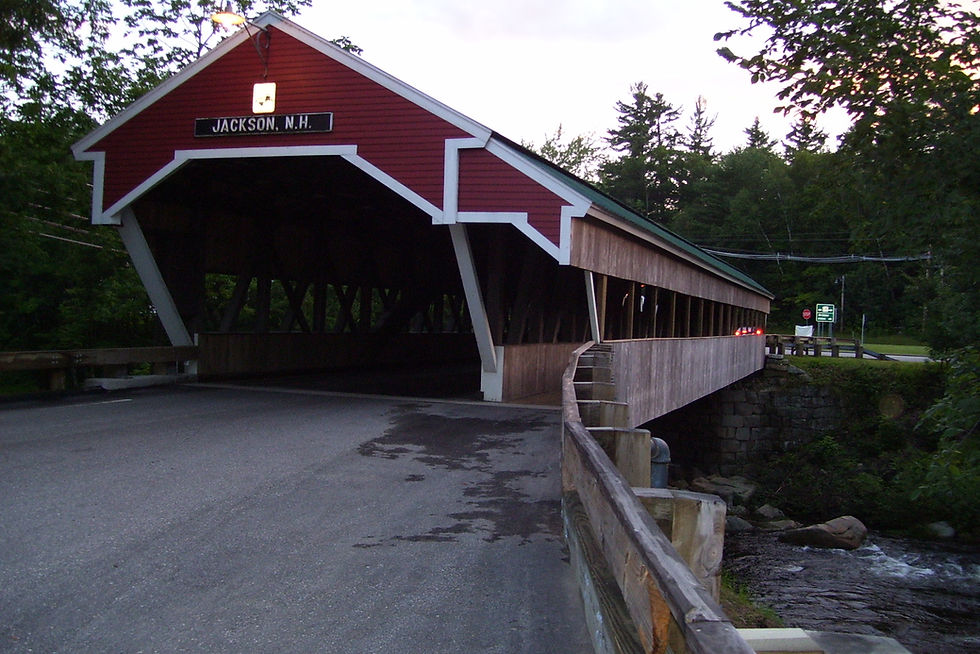 Jackson NH covered bridge photograph