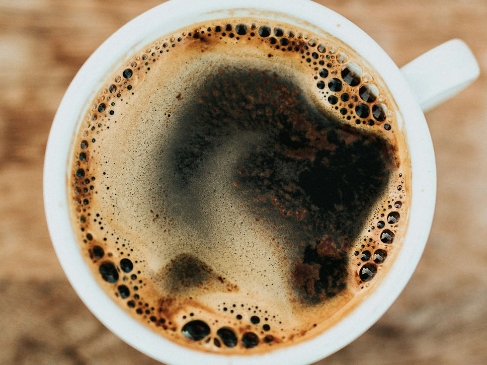 Coffee pour still life, no people