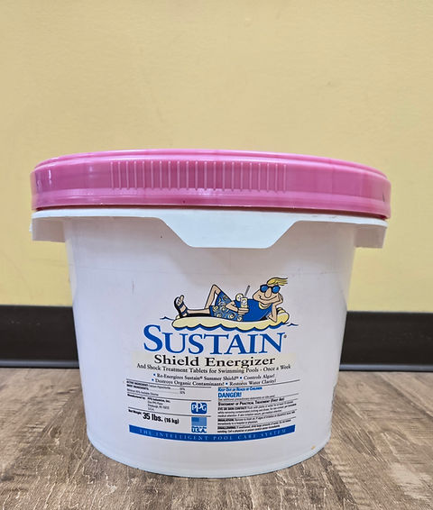 Sustain Shield Energizer Shock Tablets - 35 lb | Terry Pools