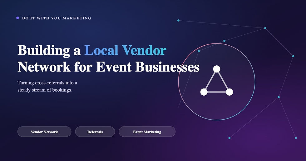 Wedding and event vendors networking at a North Alabama styled shoot