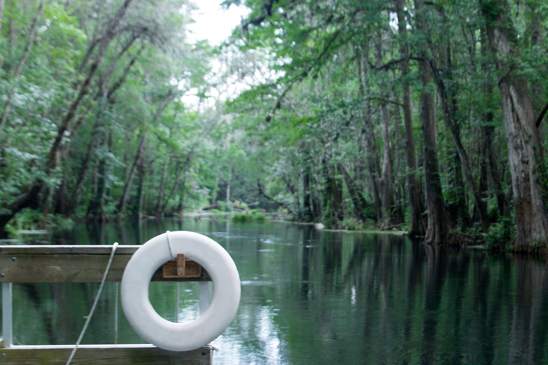 Ichetucknee Springs Florida, empty of people