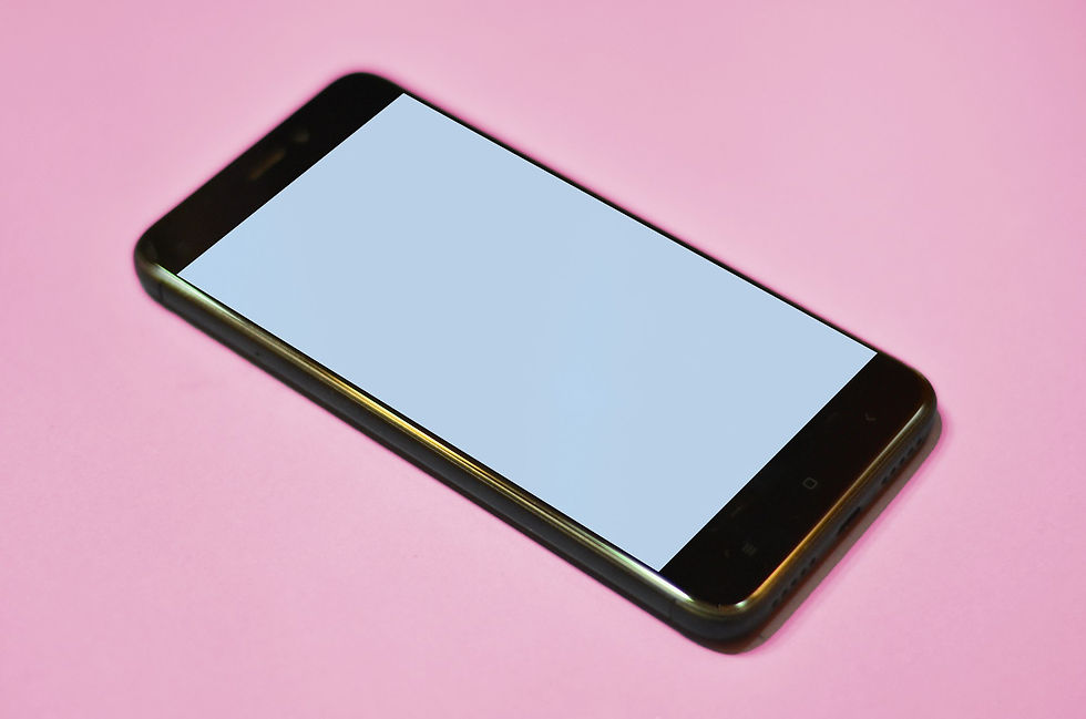 Black Android smartphone