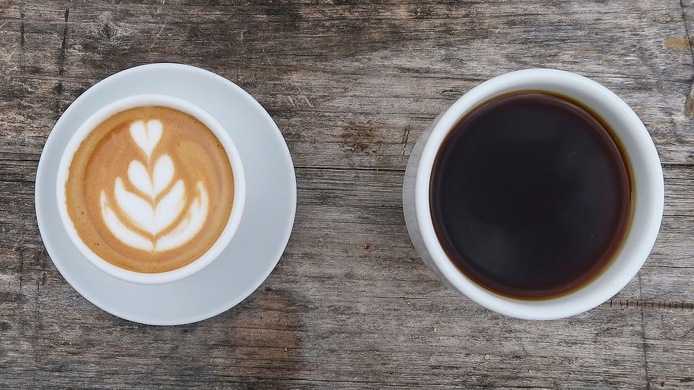 Coffee cup and cafe still life for a Madison specialty coffee post